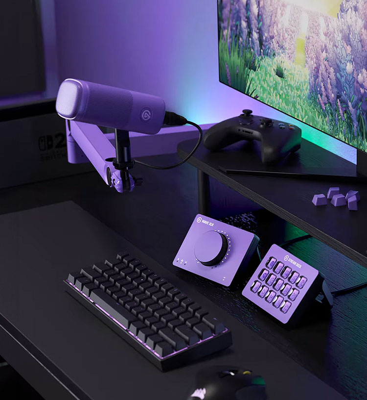 WAVE MIC ARM【新品未使用】 Wave Mic Arm LP - Dzika lawenda | Elgato